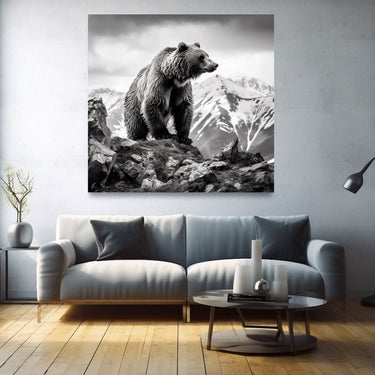Black Bear Oil Painting
